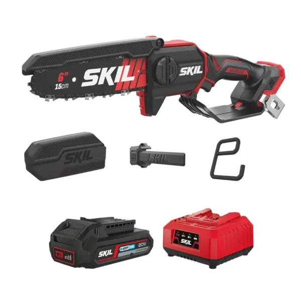Kit pruner SKIL 0512 CA + kit SKIL 3110 AA con batteria 2.5 Ah e caricabatterie standard in pronta consegna spedizione gratuita